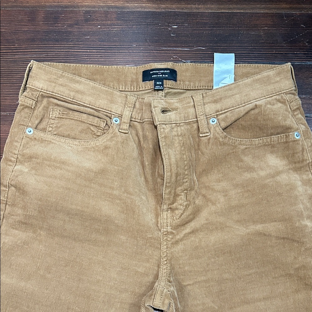 Banana Republic Women's Tan Straight Leg Jeans